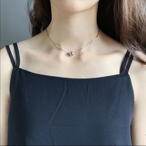 Silver necklace